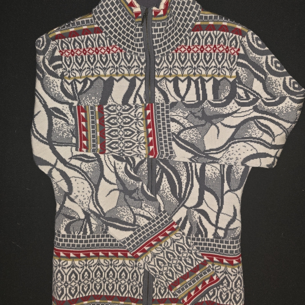 Patterned Utility Jacket - Picture 6 of 15